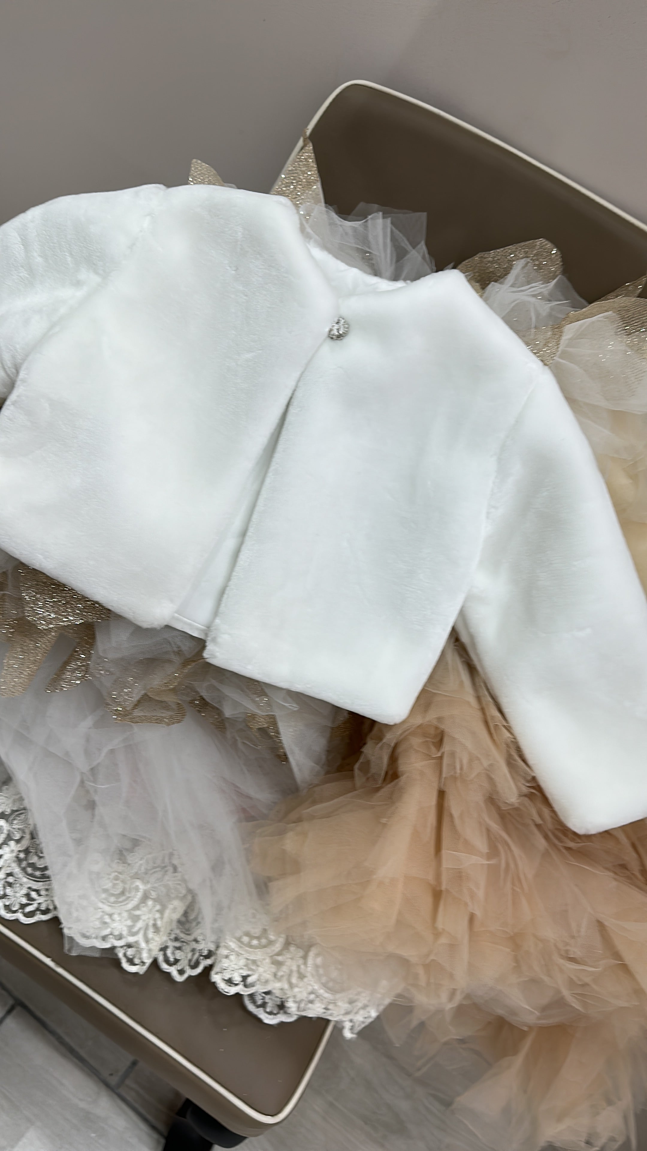 Copri spalle Pelliccia sintetica