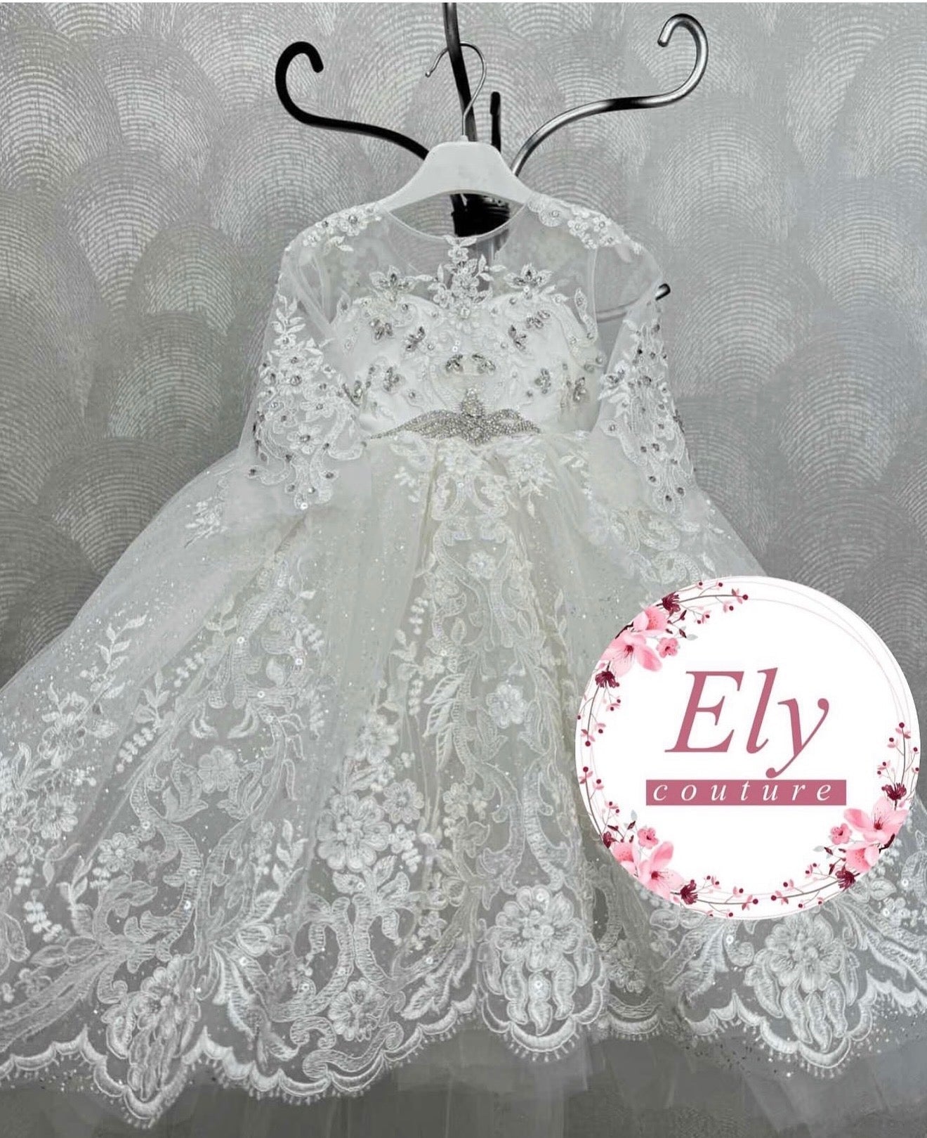 Abito Battesimo  modello Paris