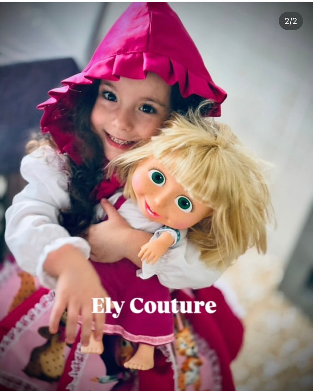 Abito Masha con cuffia