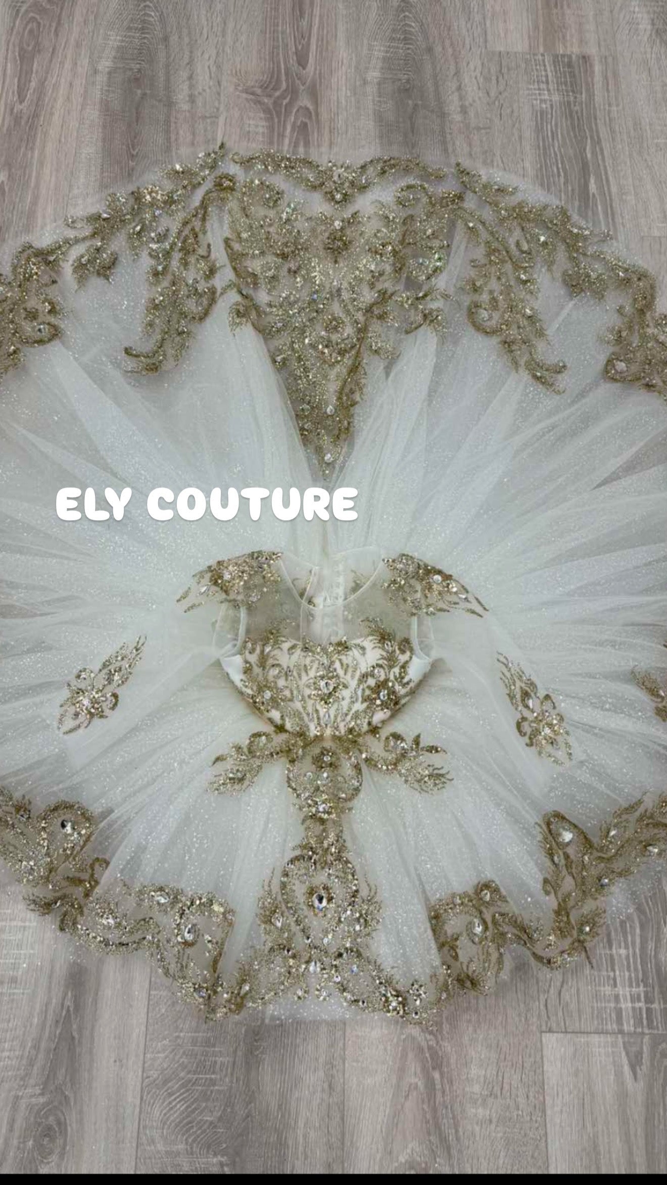 Abito Joel Lace Gold