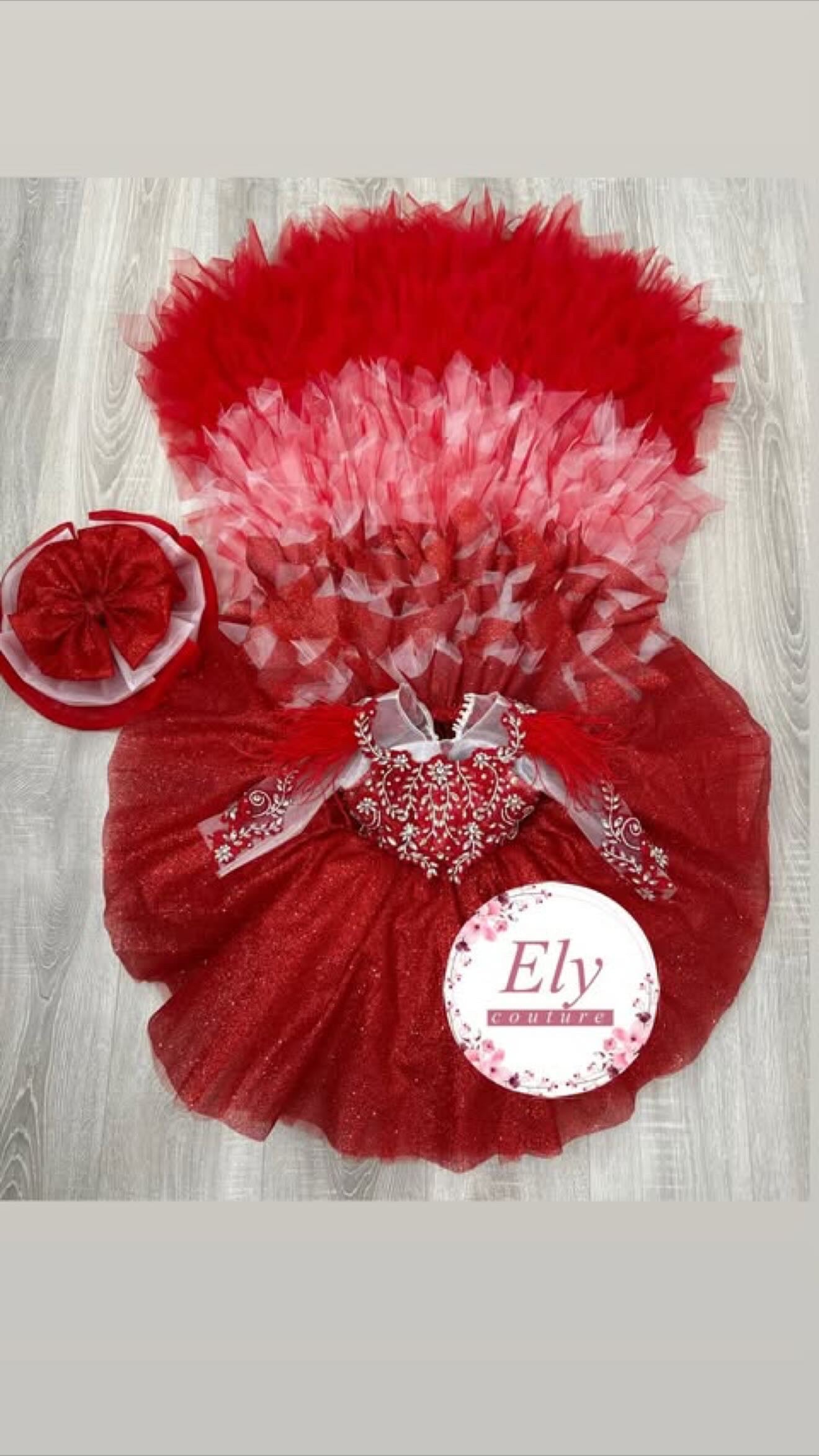 Abito 2 in 1 Red Crystal