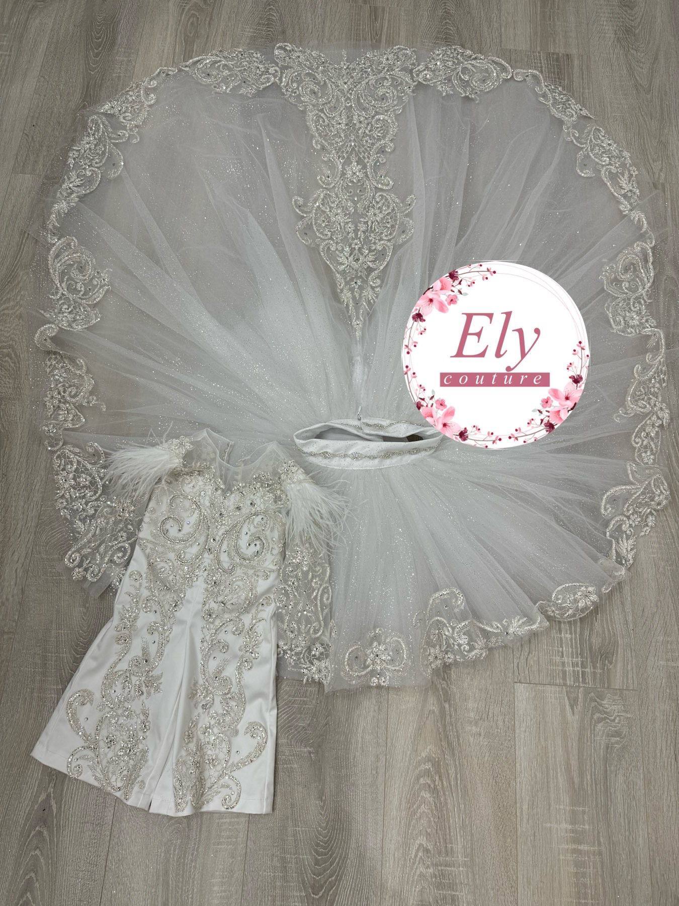 Tuta 2 in 1 battesimo